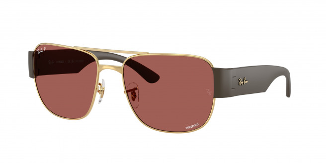 Ray-ban  RB3756CH 001/AL Arista Gold Polarized (Wine)