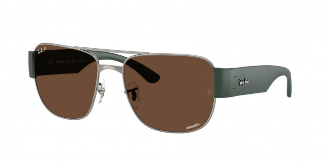 Ray-ban  RB3756CH 004/AN Gunmetal Polarized (Polar Brown)