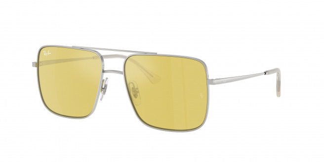 Ray-ban Ari RB3758 003/6D Silver (Yellow Mirror Flash Gold)