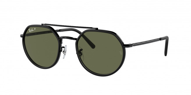 Ray-ban  RB3765 002/58 Black Polarized (Green)