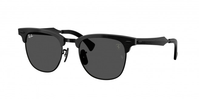 Ray-ban Ferrari  RB3807M F111B1 Brushed Black On Black (Dark Grey)