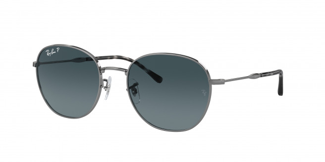 Ray-ban  RB3809 004/S3 Gunmetal Polarized (Blue)