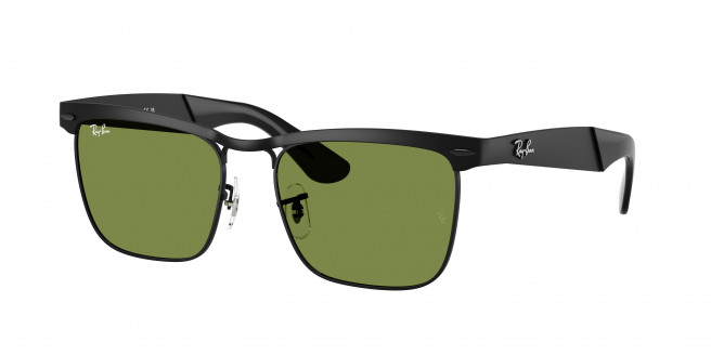 Ray-ban Wayfarer Deluxe RB3875 006/4E Matte Black (Green)