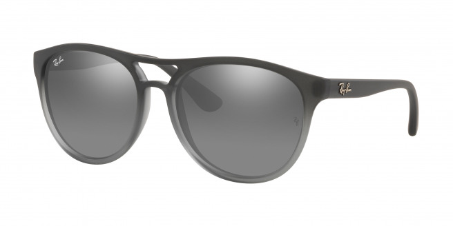 Ray-ban Brad RB4170 852/88 Rubber Grey On Clear Grey (Grey Mirror Silver Gradient)