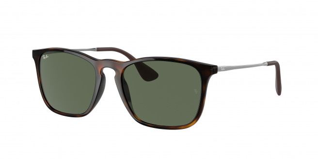 Ray-ban Chris RB4187 710/71 Light Havana (Dark Green)