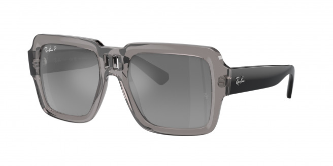 Ray-ban Magellan RB4408 672582 Transparent Grey Polarized (Silver/Grey)