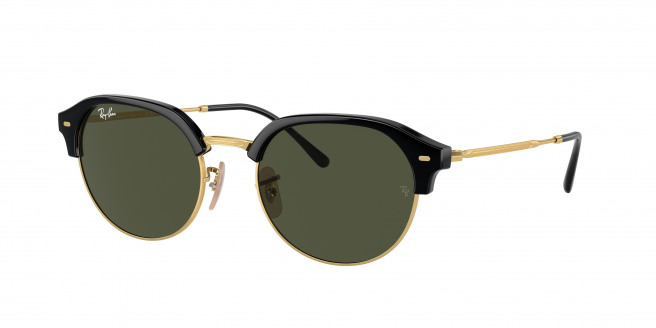 Ray-ban  RB4429 601/31 Black On Gold (Green)