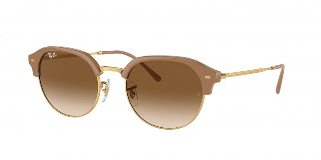 Ray-ban  RB4429 672151 Beige On Gold (Light Brown)
