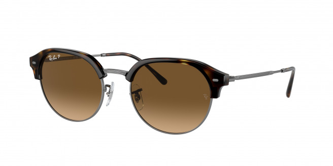 Ray-ban  RB4429 710/M2 Havana On Gunmetal Polarized (Brown)