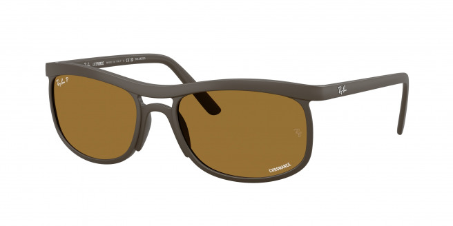 Ray-ban  RB4452CH 612473 Sand Brown Polarized (Brown Chromance)