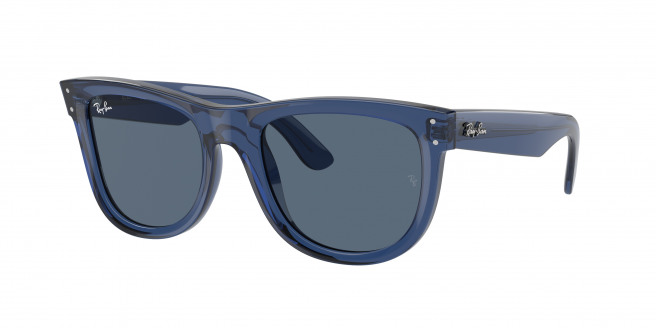 Ray-ban Wayfarer Reverse RBR0502S 67083A Transparent Navy Blue (Blue)