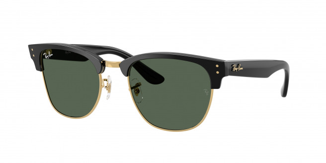Ray-ban Clubmaster Reverse RBR0504S 6677VR Black On Arista (Dark Green)