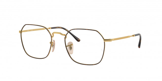 Ray-ban Jim RX3694V 2945 Havana On Gold