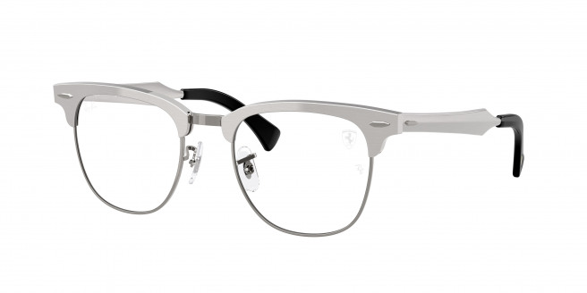 Ray-ban Ferrari  RX3807VM F106 Brushed Silver On Gunmetal