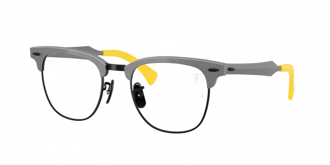 Ray-ban Ferrari  RX3807VM F109 Brushed Grey On Black