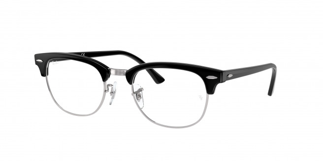 Ray-ban Clubmaster RX5154 2000 Black On Silver