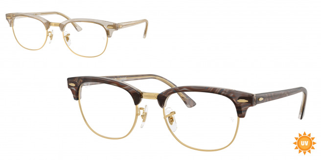 Ray-ban Clubmaster RX5154 8291 Photo Waves Grey