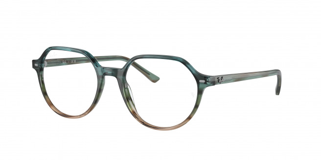 Ray-ban Thalia RX5395 8252 Striped Blue & Green