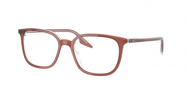 Ray-ban  RX5406 8171 Brown On Transparent