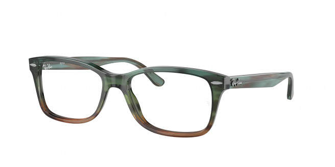 Ray-ban  RX5428 8252 Striped Blue Gradient Green
