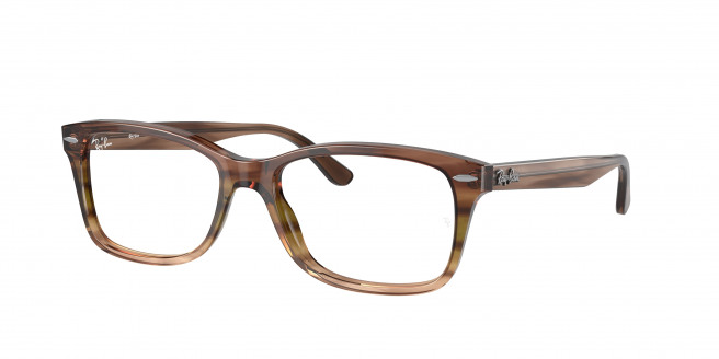 Ray-ban  RX5428 8255 Striped Brown & Green
