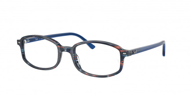 Ray-ban Sam RX5432 8397 Transparent Shade Fantasy Blue
