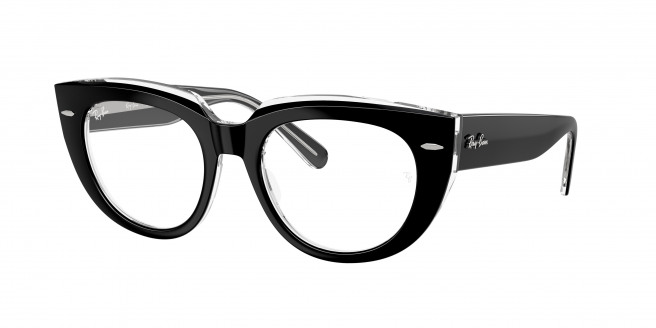 Ray-ban Doreen RX5586 2034 Black On Transparent