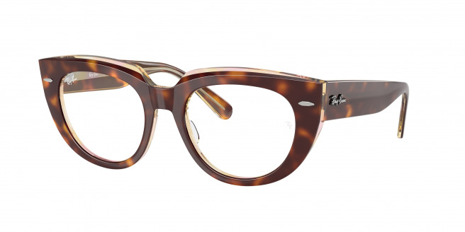 Ray-ban Doreen RX5586 8402 Light Havana On Multicolour