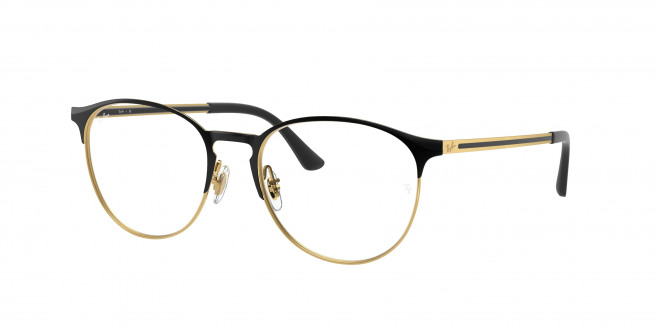 Ray-ban  RX6375 2890 Black On Gold