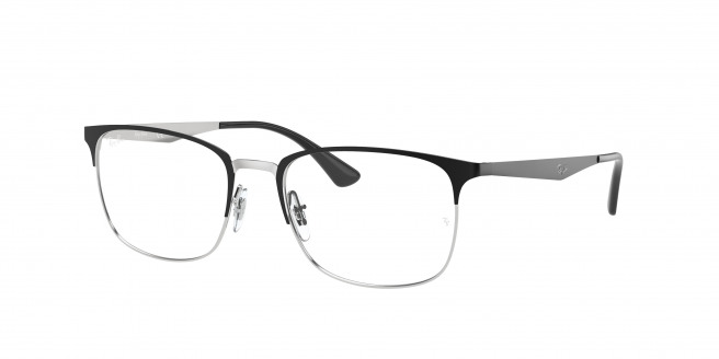 Ray-ban  RX6421 2997 Black On Silver