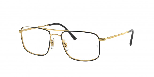 Ray-ban  RX6434 2946 Black On Gold