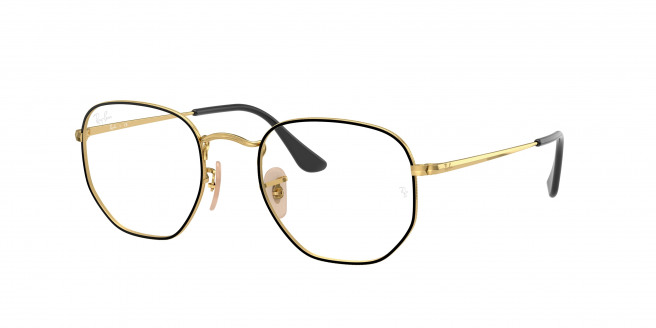 Ray-ban  RX6448 2991 Black On Gold
