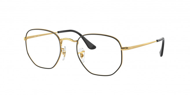 Ray-ban  RX6448 3175 Black On Gold