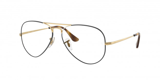 Ray-ban Aviator RX6489 3177 Havana On Arista