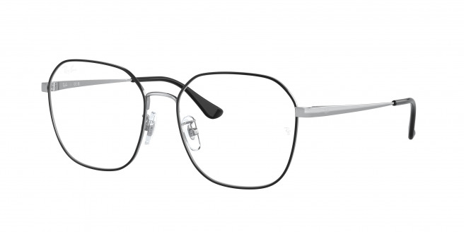 Ray-ban  RX6490D 2983 Black On Silver