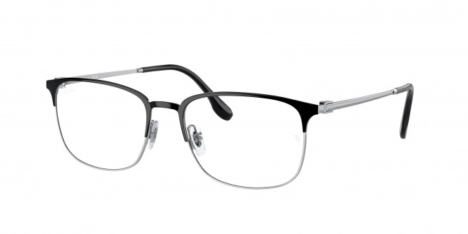 Ray-ban  RX6494 2861 Black On Silver
