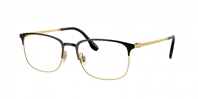 Ray-ban  RX6494 2991 Black On Gold