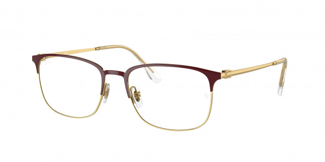 Ray-ban  RX6494 3156 Bordeaux On Gold