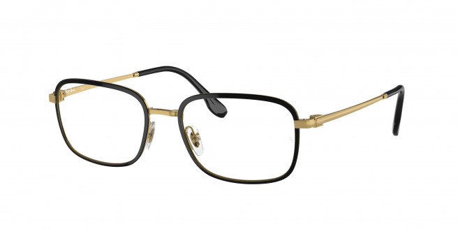 Ray-ban  RX6495 2991 Black On Gold