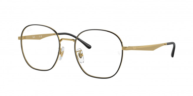 Ray-ban  RX6515D 2991 Black On Gold