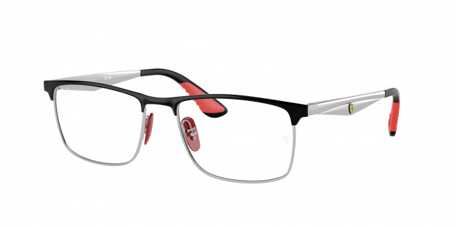 Ray-ban Ferrari  RX6516M F060 Black On Silver