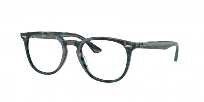Ray-ban  RX7159 8394 Transparent Fantasy Blue & Grey