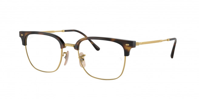 Ray-ban New Clubmaster RX7216 2012 Havana On Gold