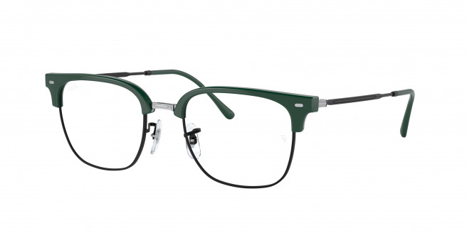 Ray-ban New Clubmaster RX7216 8208 Green On Black