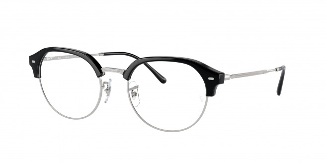 Ray-ban  RX7229 2000 Black On Silver