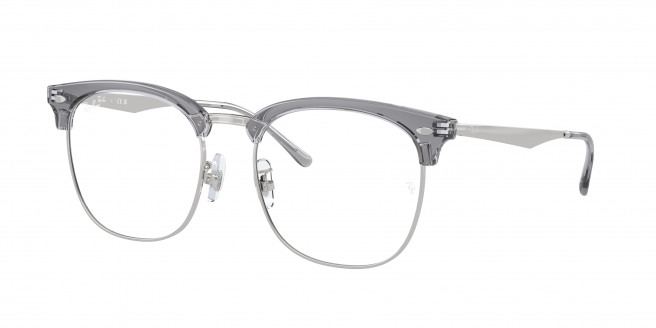 Ray-ban  RX7318D 8326 Transparent Grey On Silver