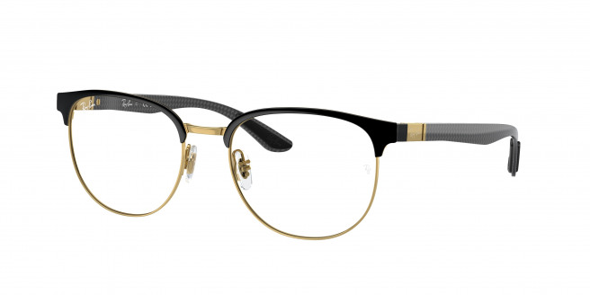 Ray-ban  RX8422 2890 Black On Gold