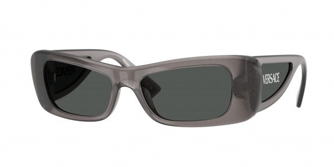 Versace  VE4481 550287 Grey Glitter Transparent (Dark Grey)