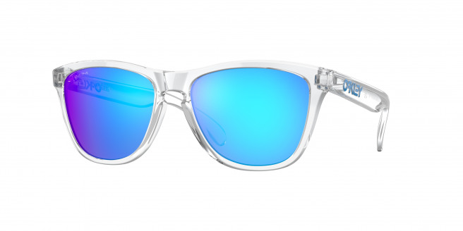 Oakley Frogskins OO9013 9013D0 Crystal Clear (prizm sapphire)