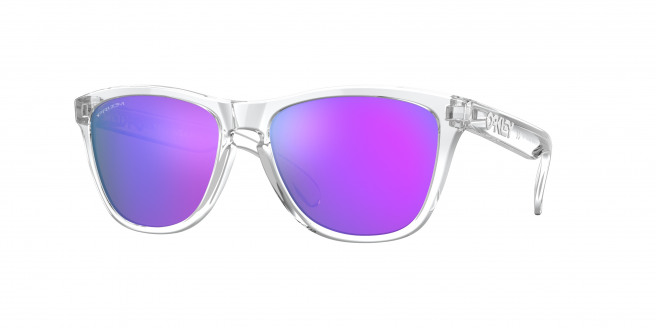Oakley Frogskins OO9013 9013H7 Polished Clear (prizm violet)